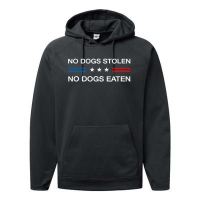 Eating Dogs Was False 2024 Election Vote Kamala Harris Voter Performance Fleece Hoodie