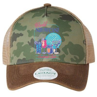 Epcot Drinking World Showcase Cocktail Club Drinking Team Legacy Tie Dye Trucker Hat