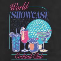 Epcot Drinking World Showcase Cocktail Club Drinking Team Cool Comfort Performance Bucket Hat