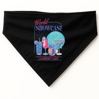 Epcot Drinking World Showcase Cocktail Club Drinking Team USA-Made Doggie Bandana