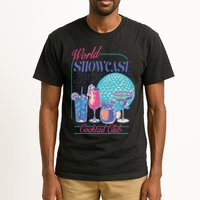 Epcot Drinking World Showcase Cocktail Club Drinking Team Tall T-Shirt