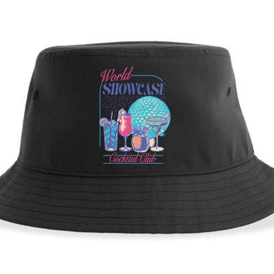Epcot Drinking World Showcase Cocktail Club Drinking Team Sustainable Bucket Hat