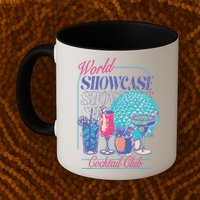 Epcot Drinking World Showcase Cocktail Club Drinking Team Mug