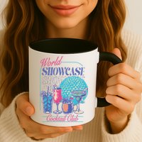 Epcot Drinking World Showcase Cocktail Club Drinking Team Mug