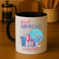 Epcot Drinking World Showcase Cocktail Club Drinking Team Mug