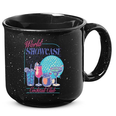 Epcot Drinking World Showcase Cocktail Club Drinking Team 15oz Campfire Ceramic Mug