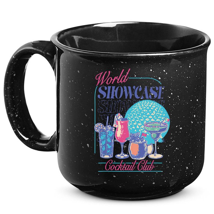 Epcot Drinking World Showcase Cocktail Club Drinking Team 15oz Campfire Ceramic Mug