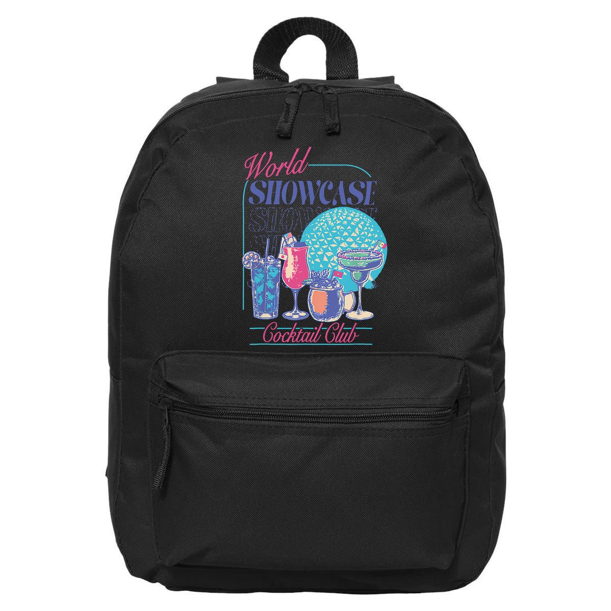 Epcot Drinking World Showcase Cocktail Club Drinking Team 16 in Basic Backpack