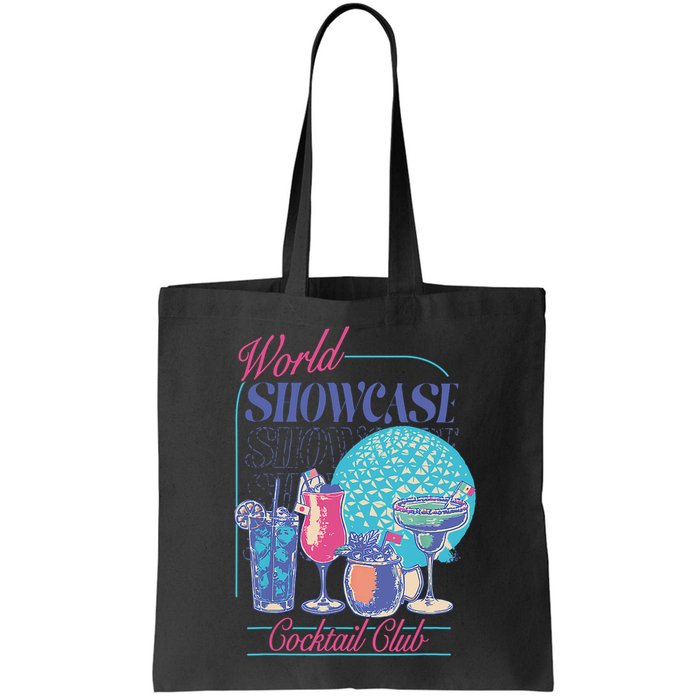 Epcot Drinking World Showcase Cocktail Club Drinking Team Bag