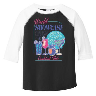 Epcot Drinking World Showcase Cocktail Club Drinking Team Toddler Fine Jersey T-Shirt