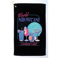 Epcot Drinking World Showcase Cocktail Club Drinking Team Golf Towel