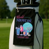 Epcot Drinking World Showcase Cocktail Club Drinking Team Golf Towel