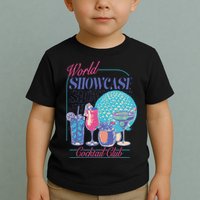 Epcot Drinking World Showcase Cocktail Club Drinking Team Toddler T-Shirt