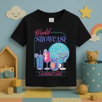 Epcot Drinking World Showcase Cocktail Club Drinking Team Toddler T-Shirt