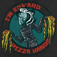 Edward Pizza Hands Parody Cool Comfort Performance Bucket Hat