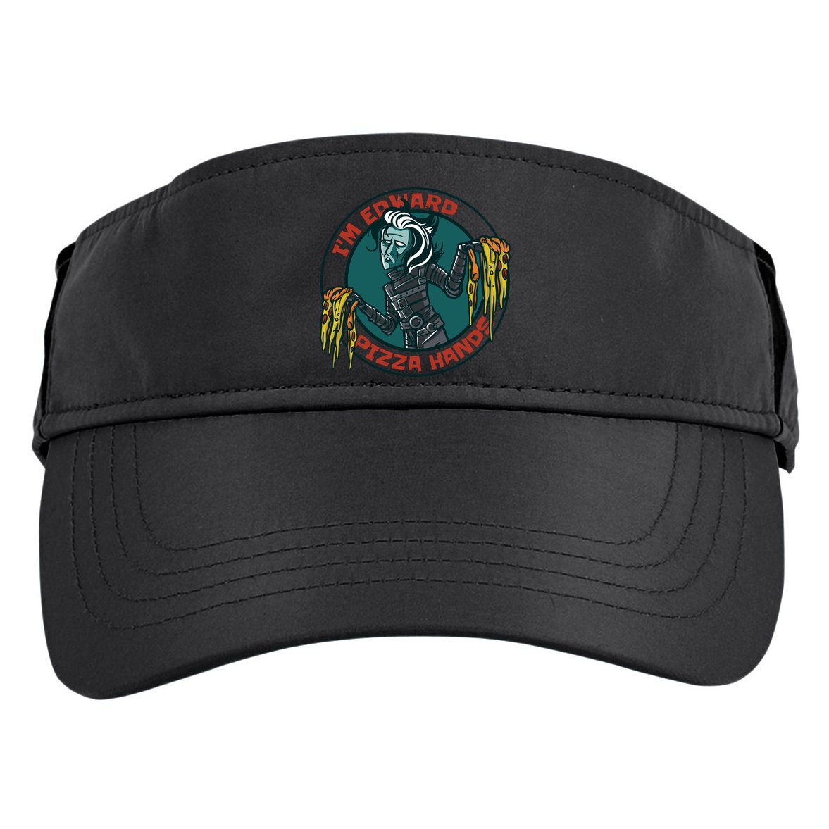 Edward Pizza Hands Parody Adult Drive Performance Visor