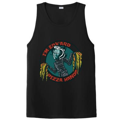 Edward Pizza Hands Parody PosiCharge Competitor Tank