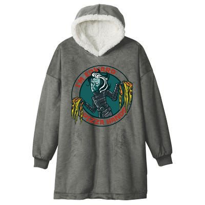 Edward Pizza Hands Parody Hooded Wearable Blanket