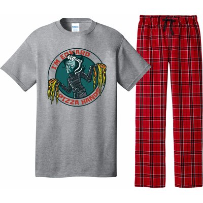 Edward Pizza Hands Parody Pajama Set