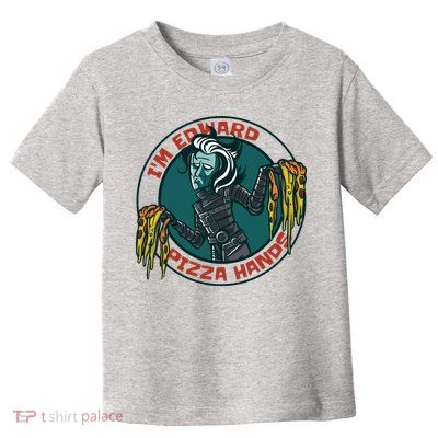 Edward Pizza Hands Parody Toddler T-Shirt