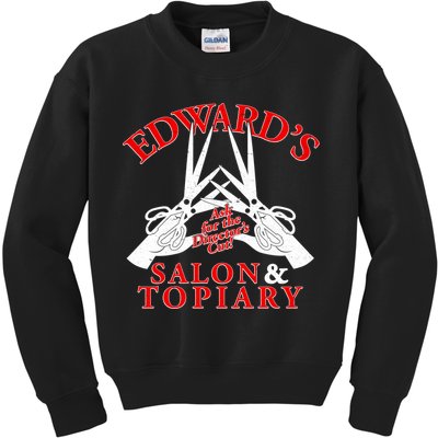 Edward's Salon & Topiary Kids Sweatshirt