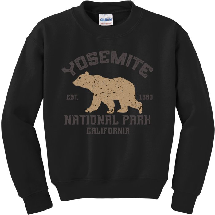 Yosemite National Park Kids Sweatshirt