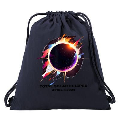 Eclipse Event 2024 Total Solar Eclipse Drawstring Bag