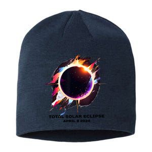 Eclipse Event 2024 Total Solar Eclipse Sustainable Beanie