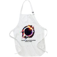 Eclipse Event 2024 Total Solar Eclipse Full-Length Apron With Pockets
