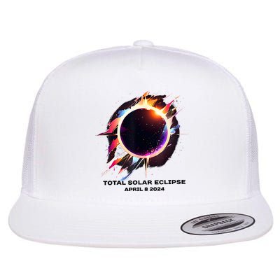 Eclipse Event 2024 Total Solar Eclipse Flat Bill Trucker Hat