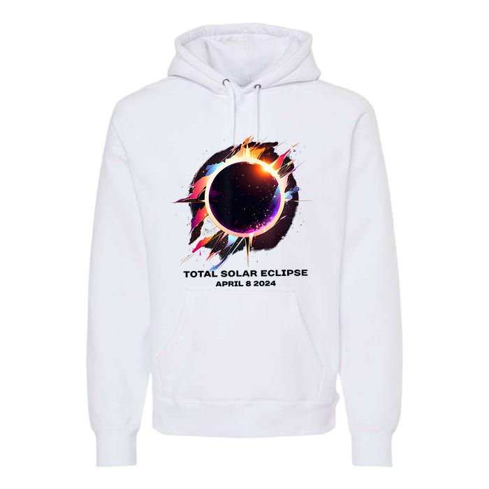 Eclipse Event 2024 Total Solar Eclipse Premium Hoodie