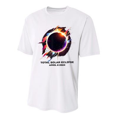 Eclipse Event 2024 Total Solar Eclipse Performance Sprint T-Shirt