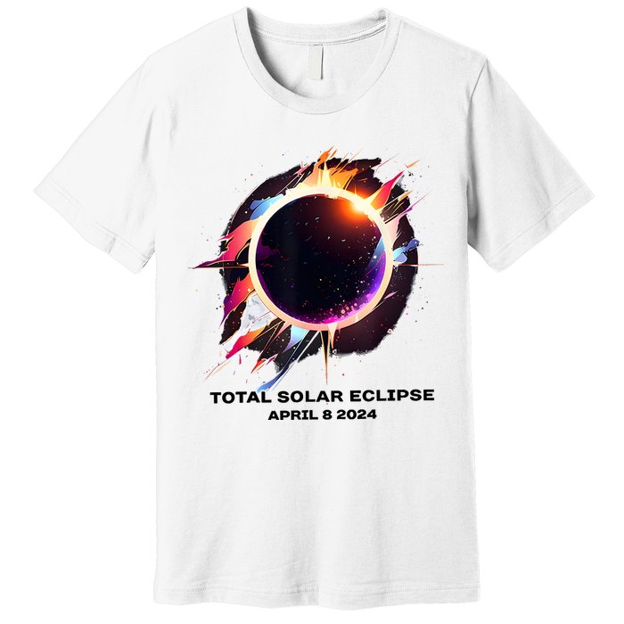 Eclipse Event 2024 Total Solar Eclipse Premium T-Shirt