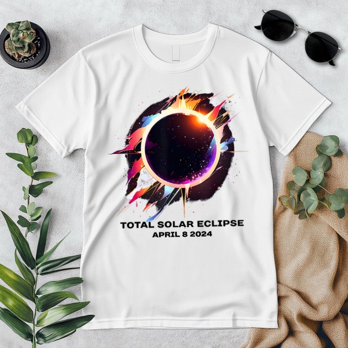 Eclipse Event 2024 Total Solar Eclipse Premium T-Shirt