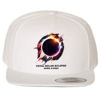 Eclipse Event 2024 Total Solar Eclipse Wool Snapback Cap