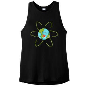 Earthday Everyday 54th Anniversary 2024 Earth Day Ladies PosiCharge Tri-Blend Wicking Tank