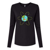 Earthday Everyday 54th Anniversary 2024 Earth Day Womens Cotton Relaxed Long Sleeve T-Shirt