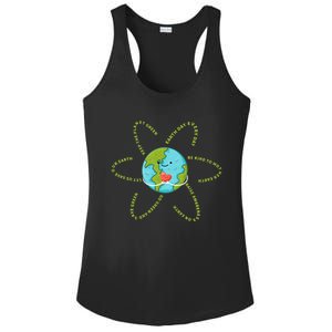 Earthday Everyday 54th Anniversary 2024 Earth Day Ladies PosiCharge Competitor Racerback Tank