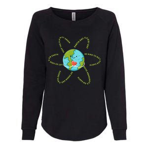 Earthday Everyday 54th Anniversary 2024 Earth Day Womens California Wash Sweatshirt