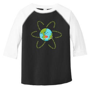 Earthday Everyday 54th Anniversary 2024 Earth Day Toddler Fine Jersey T-Shirt