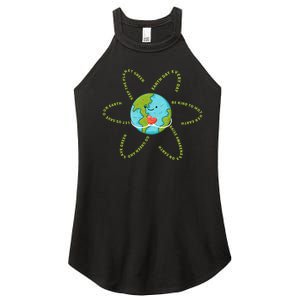 Earthday Everyday 54th Anniversary 2024 Earth Day Women's Perfect Tri Rocker Tank