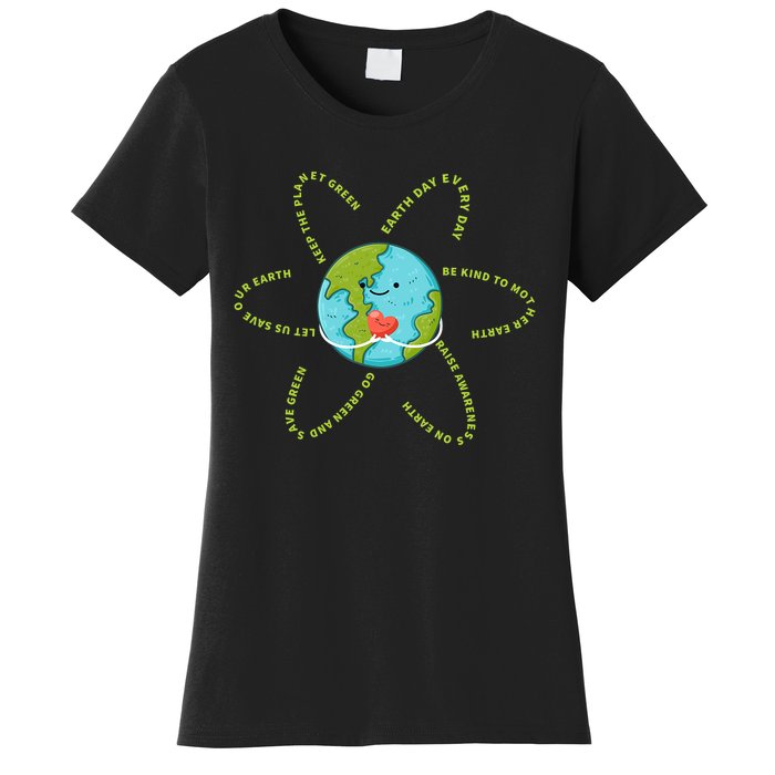 Earthday Everyday 54th Anniversary 2024 Earth Day Women's T-Shirt