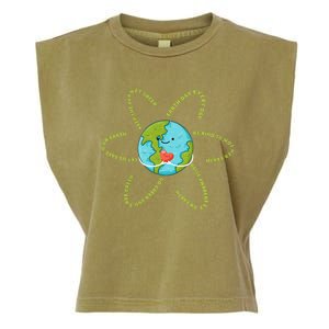 Earthday Everyday 54th Anniversary 2024 Earth Day Garment-Dyed Women's Muscle Tee