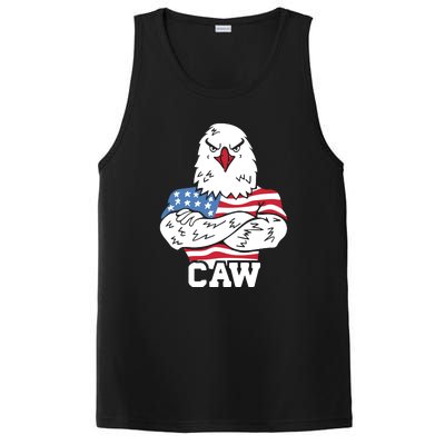 Eagle Eyes American Flag Patriotic 4th Of July USA Gift PosiCharge Competitor Tank