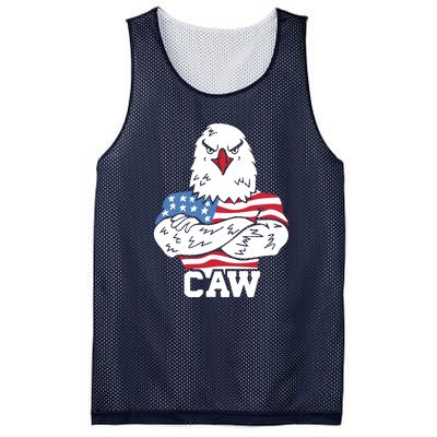 Eagle Eyes American Flag Patriotic 4th Of July USA Gift Mesh Reversible Basketball Jersey Tank