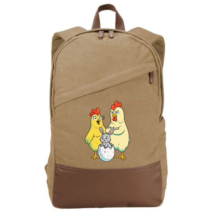 Easter  Cotton Canvas Backpack