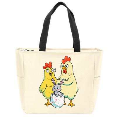 Easter  Zip Tote Bag