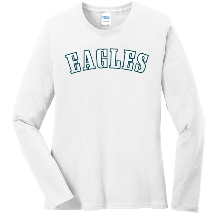 Eagles Ladies Long Sleeve Shirt