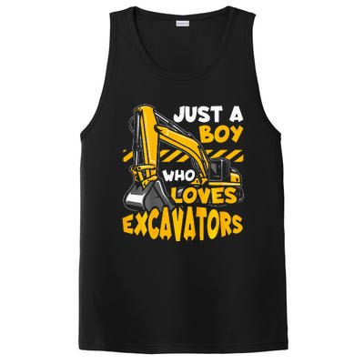 Excavator Enthusiast A Passion for Construction Vehicles PosiCharge Competitor Tank