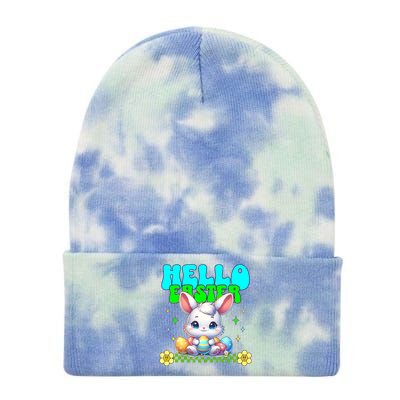 Easter Tie Dye 12in Knit Beanie